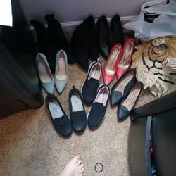 New & Lightly Used Shoes