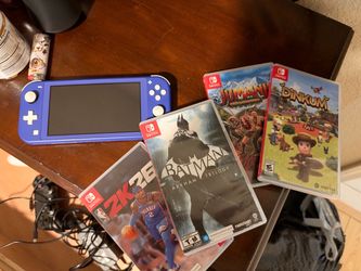 Nintendo Switch Lite with 4 Games Bundle