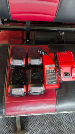 Batteries and charger