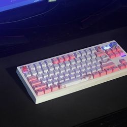 Cherry Blossom Wireless Mechanical Keyboard 