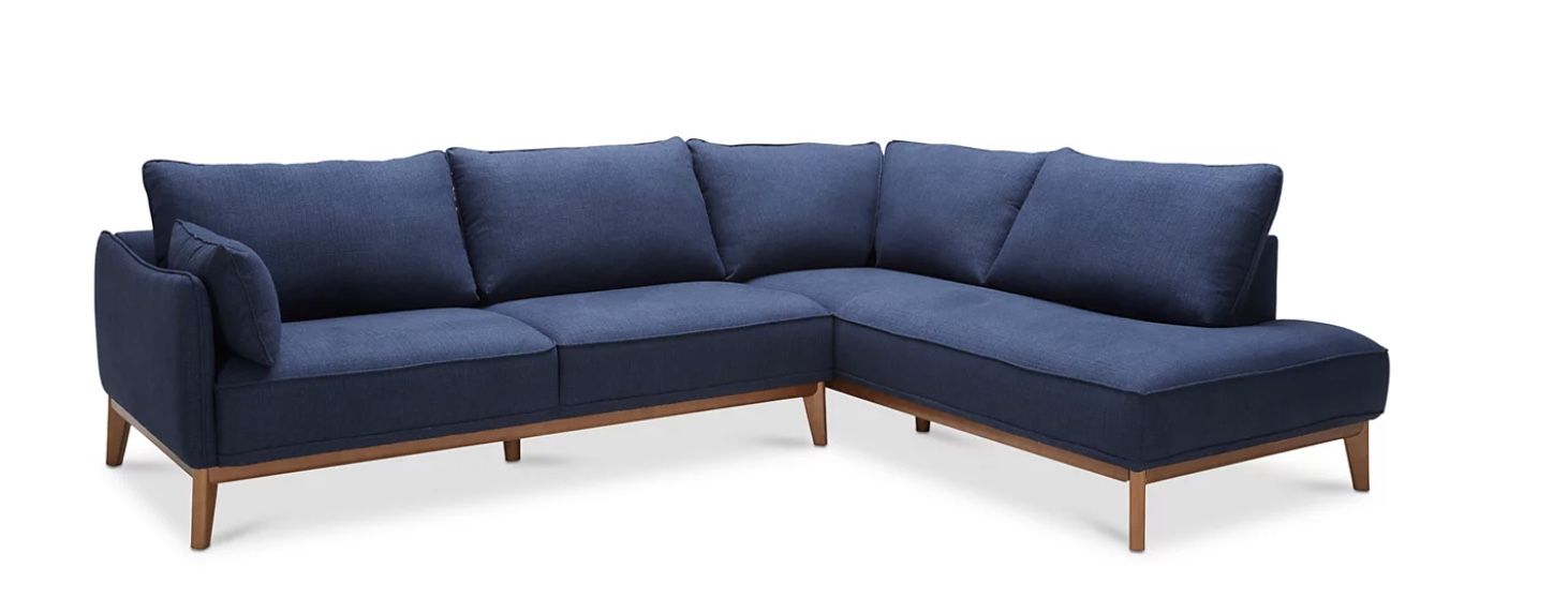 2 Pc. Jollene Fabric Sectional