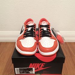 Brand New Air Jordan 1 Low Starfish Sizes 7y 9.5 & 10.5Men’s 