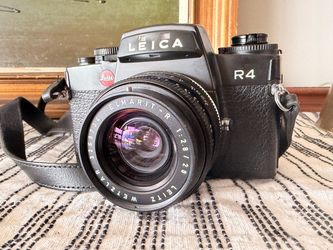 Leica R4 with Leica elmarit 28mm