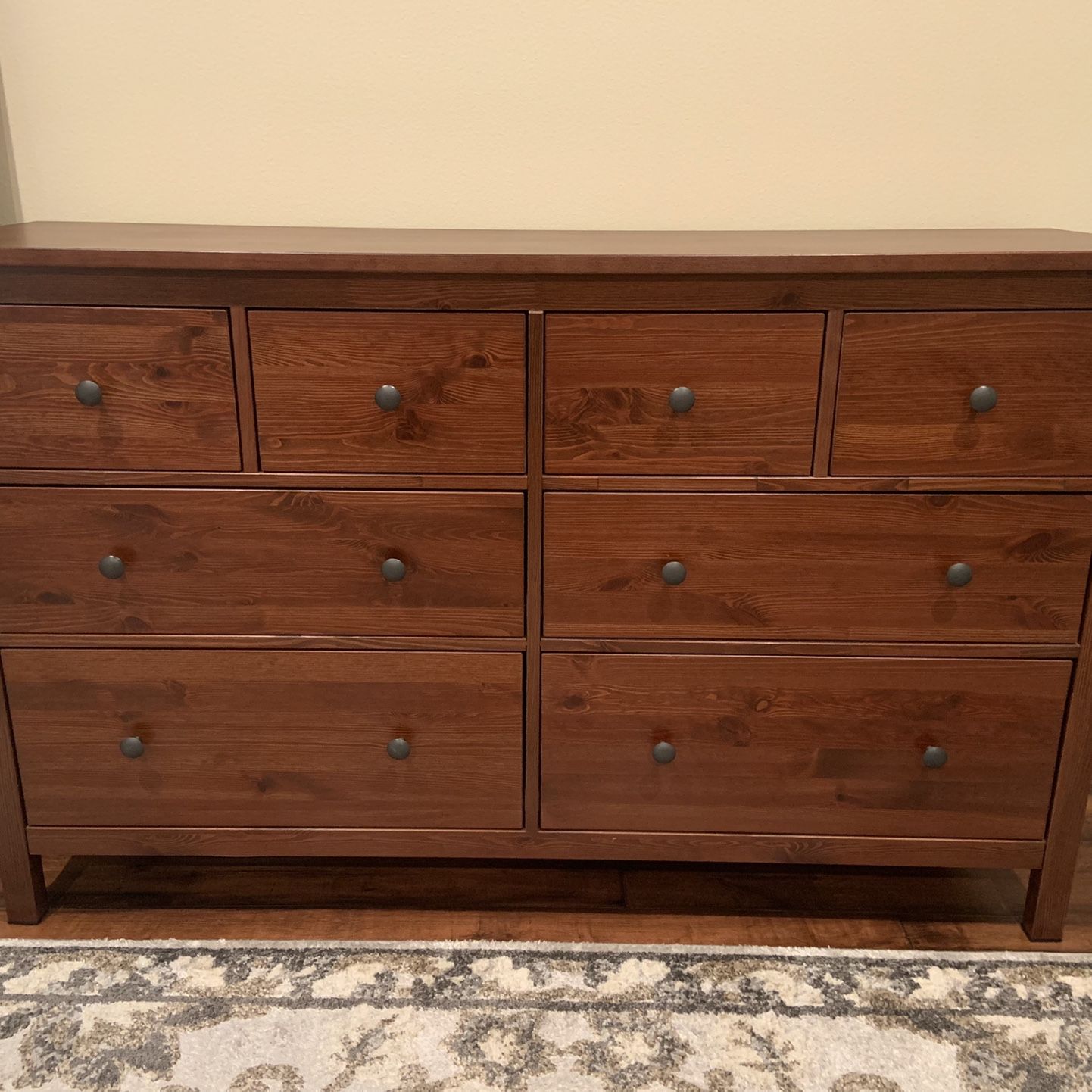 hemnes 8 drawer dresser medium brown HEMNES 8-drawer dresser