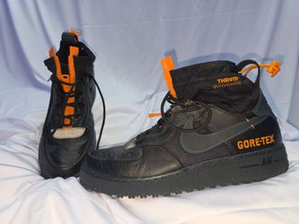 Nike Air Force 1 High WTR "The 10TH" Gore-Tex in Black Mens Sz 11