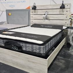 New Queen Bed Frame With Lights