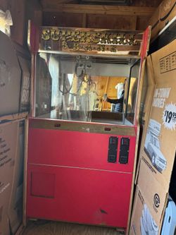Vintage claw machine