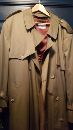 New Mens Trench Coat with lining 54 Reg