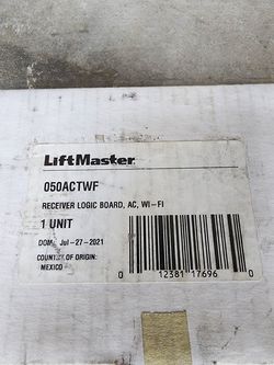 Chamberlain Liftmaster 050ACTWF Security+ 2.0 Yellow Button Garage Door Opener Receiver Logic Board