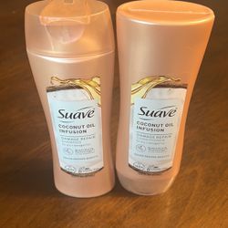 SUAVE Coconut Oil Infusion Shampoo & Conditioner Set 12.6 FL OZ each *NEW*