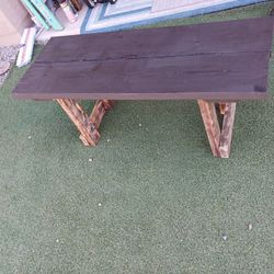 Beautiful Rustic Wooden Coffee Table $65 Firm 
