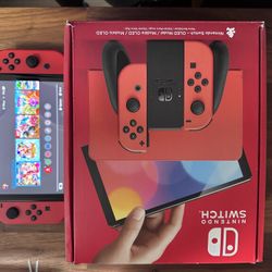 Nintendo Switch OLED Mario Version