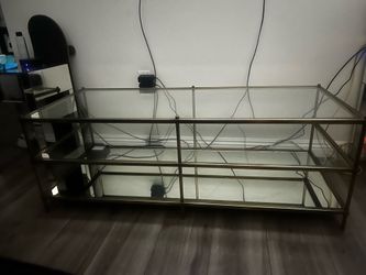 Gold coffee table