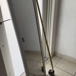 Espejo Con Marco Blanco 50” X 15