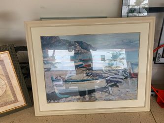 Beautiful frame with painting 43x35