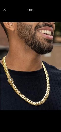 Cadena cubana pulsera