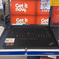 Lenovo Thinkpad Laptop 13” 250gb 