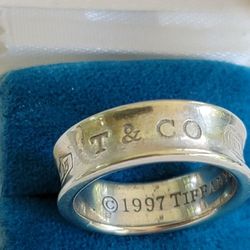 Tiffany & Co 1837 Ring
