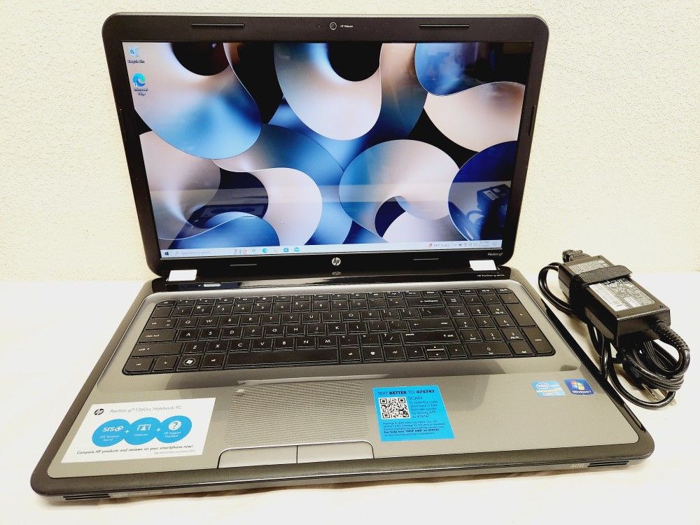 HP PAVILION G7-1260US | 128GB SSD | 8GB RAM | i3-2330M 2.20GHz | 17.3" | WIN10 + OFFICE