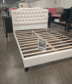 Queen frame and mattress