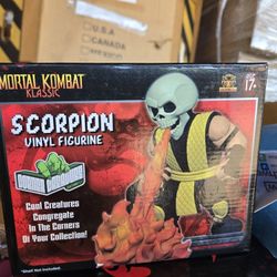 Mortal Kombat Corner Creature Scorpion Figure
