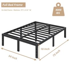 Full Metal Bed Frame