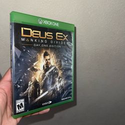 Deus Ex For Xbox One Or Series X