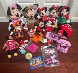 Mixed Lot Disney Minnie Mouse Toys Plush $25 for All