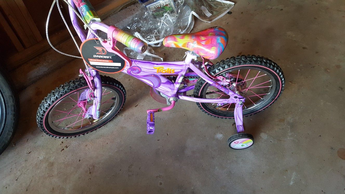 Trolls Toddler Bike