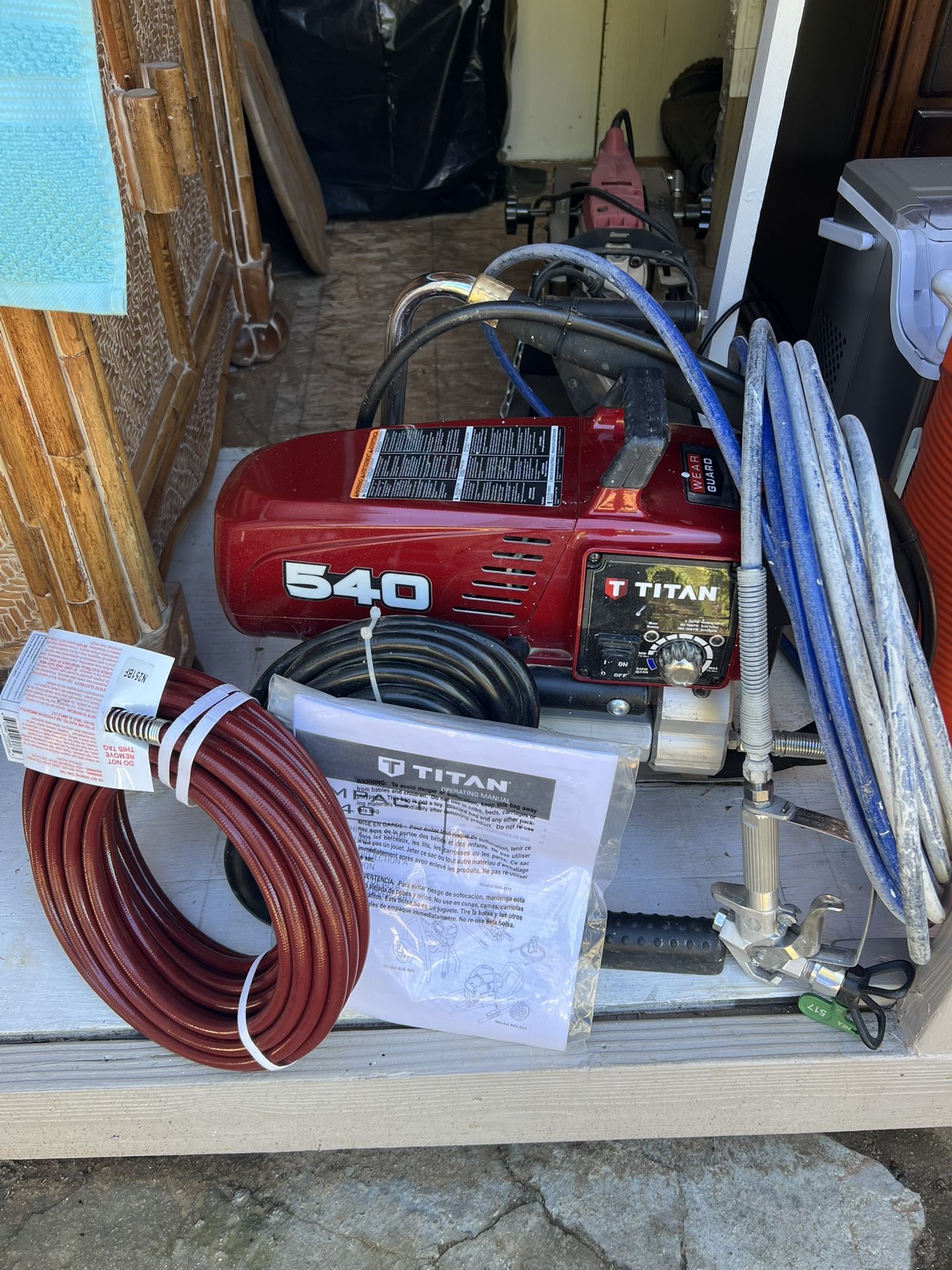 titan 540 paint sprayer