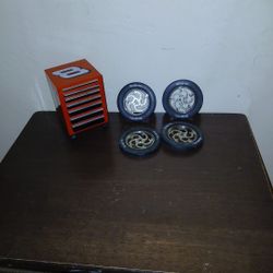 Snap On  Coasters and Tool Box