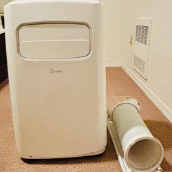 (Move Out Sale) Midea Smart Portable air Conditioner, 12,000 BTU, White