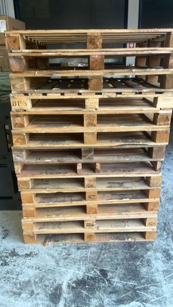 Wood pallets