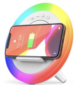 Brand New Bluetooth Speaker & Phone Charger- Color Changing
