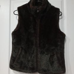 Reversible Faux Fur Vest