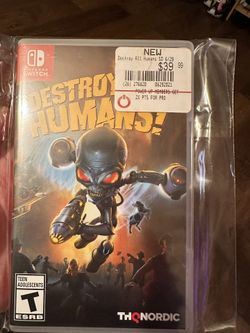 Destroy All Humans Nintendo Switch