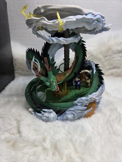 Dragon Ball Shenron with Goku Statue Figure Anime & Manga Model 8in