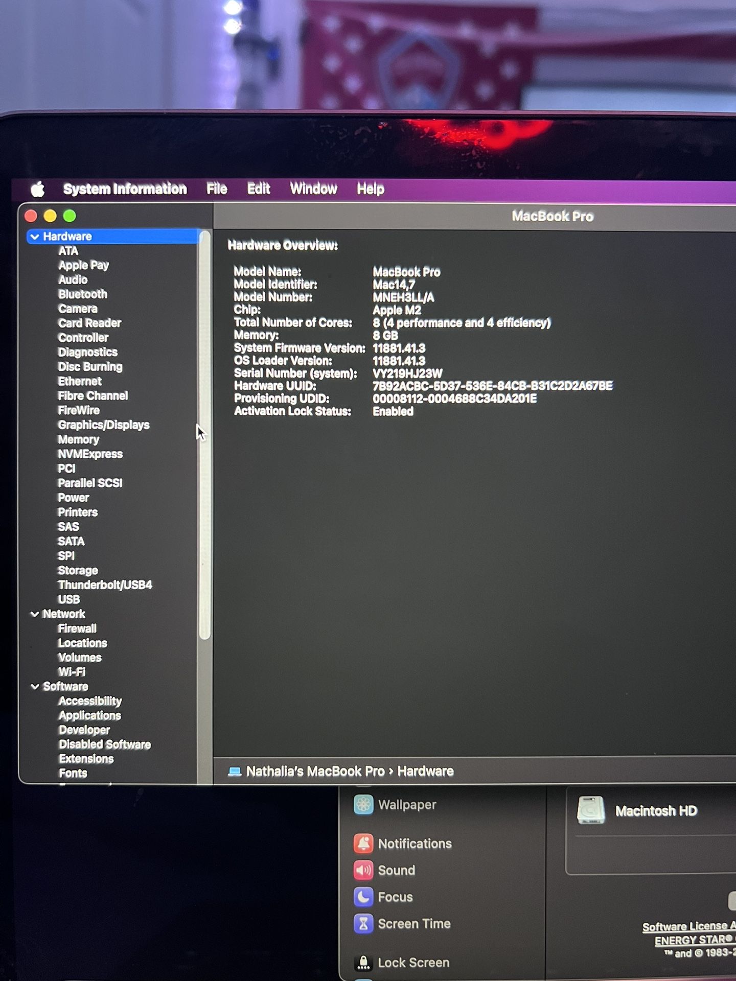 Macbook pro 