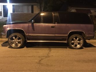 93 2-door blazer/Tahoe k5 trade for caprice or charger or Monte Carlo SS