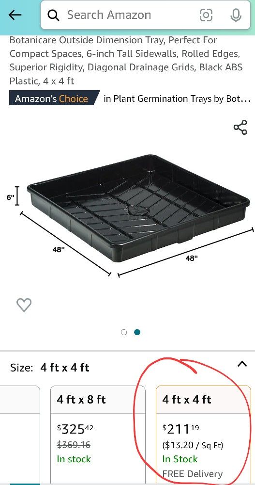 17X FREE BOTANICARE 4X4 GROW TRAYS
