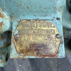 Borg Warner Velvet Drive Rebuilt