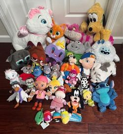 Large Lot of Disney Toy Plush just $35 for all