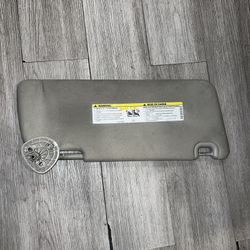 15-20  Dodge Ram LH Driver Side Interior Sun Visor Sunvisor Gray-NO LIGHT