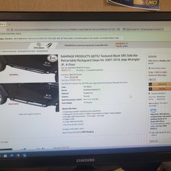 Jeep Wrangler Retractable Rockgaurd Step 2007- 2018 Unlimited  