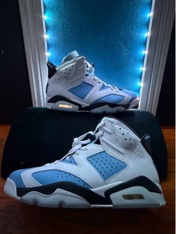 Air Jordan 6 Retro “UNC Home” Colorway Size 9.5
