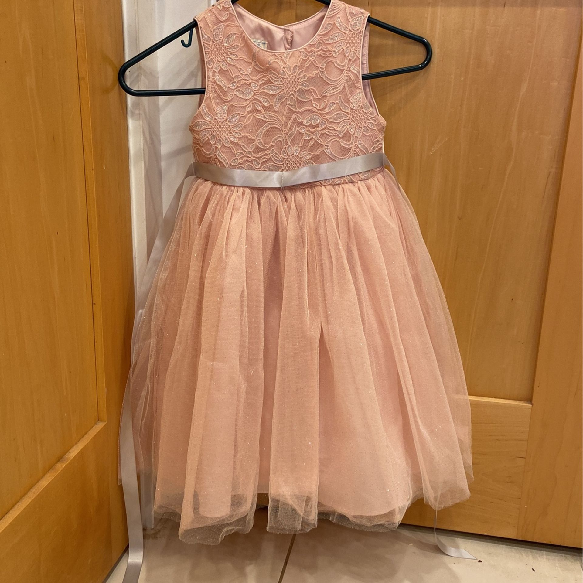 Pink Dress Little Girls Size 6
