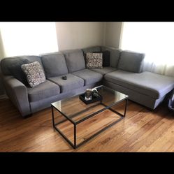 Gray Sectional 