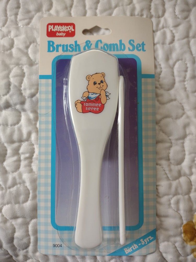 Vintage 1986 Playskool Brush &Comb Set