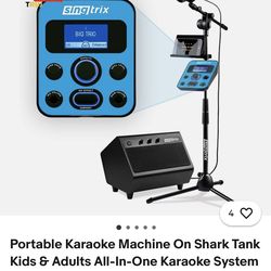 Portable Karaoke Machine On Shark Tank Kids & Adults All-In-One Karaoke System