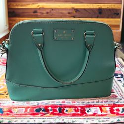 Kate Spade Tiffany Blue Crossbody Handbag 